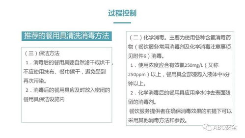 餐饮服务食品安全操作规范——PPT展示与安全咨询服务要点